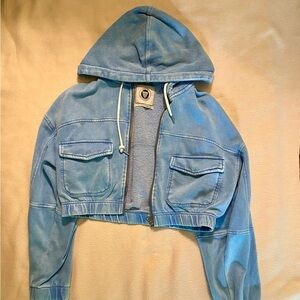 urban outfitters cropped hoodie